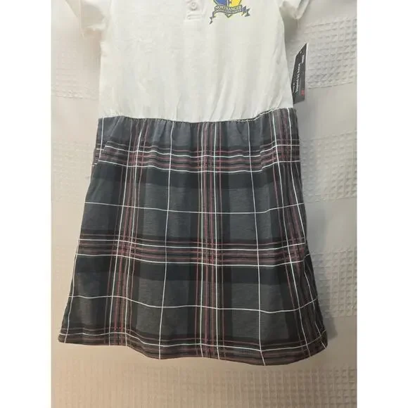 NWT Beetlejuice Girls Northanger School Dress Size Small Uniform Costume 5679 - Picture 2 of 6